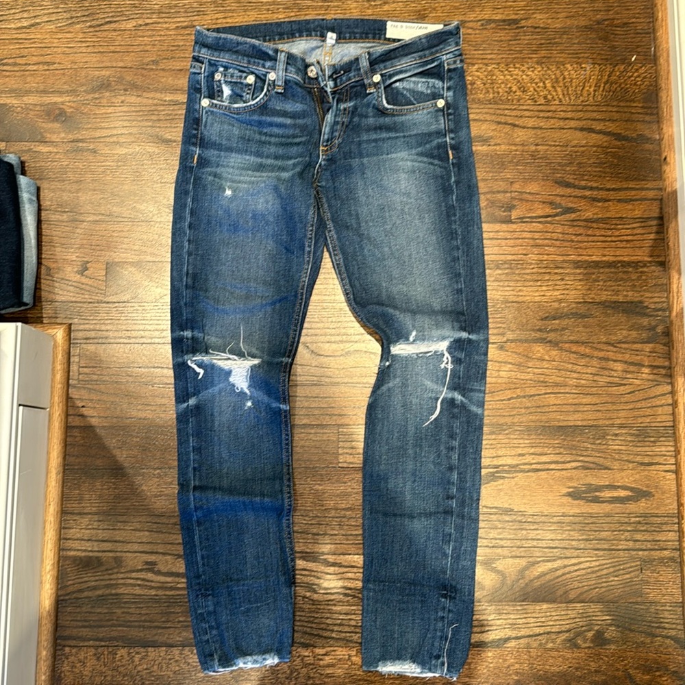 Rag&Bone Dre Capri (dark wash)